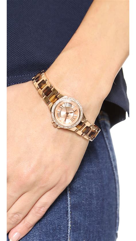 michael kors petite gold watch|michael kors watches pink.